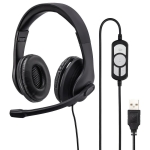 Hama C-400 Full HD Webcam + HS-USB300 Headset, USB