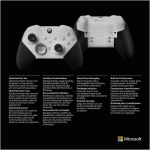 Microsoft Xbox Controller, Wireless, Series 2 Core, White