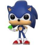Funko Pop! Games: Sonic The Hedgehog - Sonic With Emerald, #284
