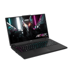 GIGABYTE AORUS 7 9KF - Intel i5-12500H, 17.3 1920x1080 360Hz, 16GB DDR4, 512GB SSD, RTX 4060 8GB