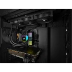 Охлаждане CORSAIR iCUE H100i RGB ELITE Liquid CPU Cooler 240mm