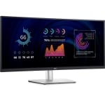 Монитор Dell P3424WE - Curved 34 inch WQHD 3440x1440 60Hz, USB-C, 21:9, 3800R, IPS, Anti-glare