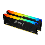 Памет Kingston FURY Beast Black RGB 32GB (2x16GB) DDR4 3200MHz CL16