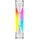 Corsair iCUE QL140 RGB PWM, White, 2 Fan Pack + Controller