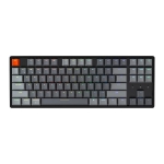 Keychron K8, Aluminum, Hot-Swappable, TKL Gateron Optical Blue Switch, RGB LED ABS