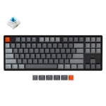 Keychron K8, Aluminum, Hot-Swappable, TKL Gateron Optical Blue Switch, RGB LED ABS