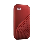 WD My Passport, 1TB, USB 3.2 Gen 2 Type-C SSD, Red