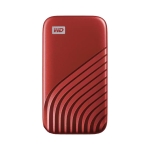 WD My Passport, 1TB, USB 3.2 Gen 2 Type-C SSD, Red