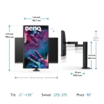 BenQ PD2705UA - 27 inch, 3840x2160, IPS, 60Hz