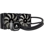 Охлаждане Corsair Hydro Series, H100x - 240mm Radiator, Dual 120mm PWM Fans, Liquid CPU Cooler