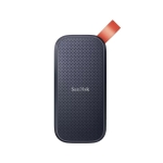 SanDisk Portable 2TB, USB 3.2, Type-C SSD, Black