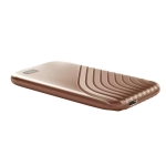 Външен хард диск WD My Passport 500GB, USB 3.2 SSD, Gold