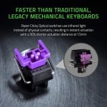 Razer Huntsman Mini - Clicky Optical (Purple Switch) - US - Black