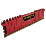 Памет CORSAIR VENGEANCE LPX 8GB DDR4, 2666MHz, C16, Red