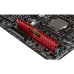 Памет CORSAIR VENGEANCE LPX 8GB DDR4, 2666MHz, C16, Red