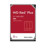 Хард диск WD Red Plus 6TB NAS, 3.5", 256MB, 5400RPM, HDD