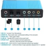 ESTILLO Sound Card, USB, 5.1