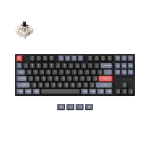 Keychron K8 Pro QMK/VIA TKL Gateron G Pro(Hot Swappable) Brown Switch RGB Backlight Plastic Frame
