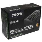 Захраване Kolink Regulator 750W 80+ Gold, Fully Modular, ATX 3.0, PCIe 5.0