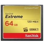 SANDISK Extreme® CompactFlash® Memory Card 64Gb