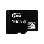 TEAM micro SDHC, 16GB, Class 10, SD adapter