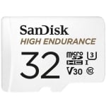 SANDISK High Endurance, microSDXC, 32GB, U3, 100 Mb/s, SD adapter