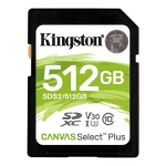 Kingston Canvas Select Plus SD 512GB, Class 10 UHS-I