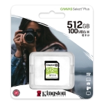 Kingston Canvas Select Plus SD 512GB, Class 10 UHS-I