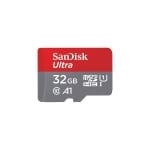 SANDISK Ultra microSDHC, 32GB, A1, UHS-I, U1, Class 10, 120MB/s, adapter