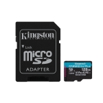 Kingston Canvas Go! Plus microSDXC 128GB, UHS-I, Class 10, U3, V30, A2, adapter
