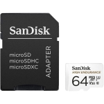 SANDISK High Endurance micro SDHC UHS-I, A1, SD adater, 64GB, Class 10, 100Mb/s
