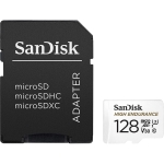 SANDISK High Endurance micro SDXC UHS-I, A1, SD Adapter, 128GB, Class 10, 100Mb/s