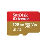 SANDISK Extreme microSDXC, 128GB, Class 10 U3, V30 90 MB/s