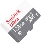SANDISK Ultra microSDXC UHS-I, 128GB, Class 10, 100Mb/s, Adapter