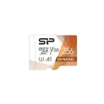 Silicon Power Superior Pro, 256GB, microSDXC, Class 10, SD Adapter