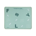 A4tech FP25 FStyler, 250 x 200 x 2 mm, Green mousepad