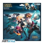 ABYSTYLE LEAGUE OF LEGENDS - Team, Flexible, Multicolored gaming mousepad