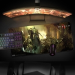 Diablo IV - Skeleton King, XL gaming mousepad