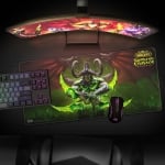 World of WarCraft Burning Crusade - Illidan, XL gaming mousepad