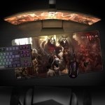 Diablo IV - Inarius and Lilith, XL gaming mousepad