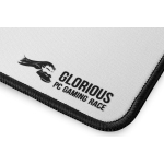 Glorious XL white gaming mousepad
