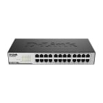 D-Link DES-1024D/E, 24 ports switch 10/100, Desktop, rack mount