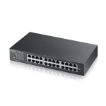 ZYXEL GS1100-24E, 24 ports switch, Gigabit, rack mount
