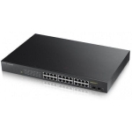 ZYXEL GS1900-24HP, 24 ports switch, managed PoE, rack mount