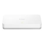 D-LINK GO-SW-8G, 8 ports switch, 10/100/1000, Gigabit, Desktop