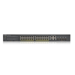 ZYXEL GS1920-24HPV2, 24 ports switch, Gigabit Smart-Managed PoE, rack mount
