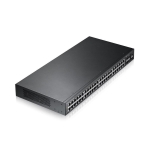 ZYXEL GS1920-48, 44х GbE ports, 4х Combo ports SFP/RJ-45, managed, rack mount
