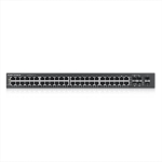 ZYXEL GS1920-48, 44х GbE ports, 4х Combo ports SFP/RJ-45, managed, rack mount
