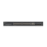 ZYXEL GS1920-24V2, 24 ports switch, Gigabit Smart-Managed, Fanless, rack mount