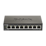 D-Link DGS-1100-08V2, 8 ports switch, 10/100/1000 Gigabit Smart Switch, managed